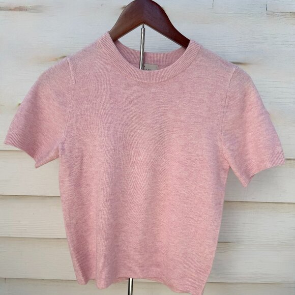 a new day Sweaters - A New Day pink short sleeve sweater - NWT